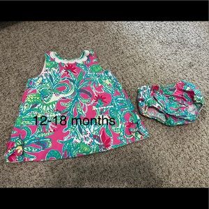 Lilly Pulitzer Infant Shift Dress 12/18 months